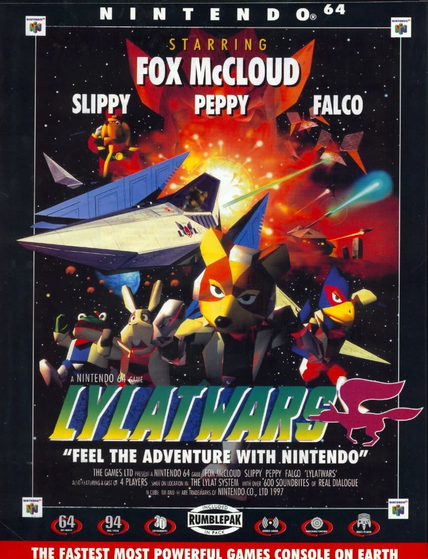 Poster Star Fox 64